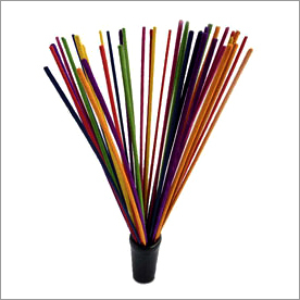 Floral Incense Sticks - Bamboo, 3mm Diameter, Bulk 100 Sticks | Long Lasting, High Fragrance, Natural Ingredients, Various Colors