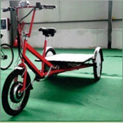 Three Wheeler Flat Carriage Loader