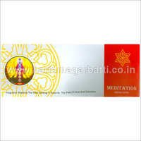Meditation Incense Sticks - Wood Dust, 10 Inches, 0.25 Inch Diameter | Calming Scent, Long Burn Time, Even Burning, Natural Oils