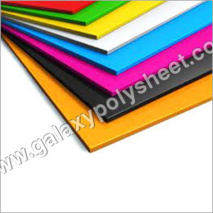 Muticolor Colored Plastic Sheets