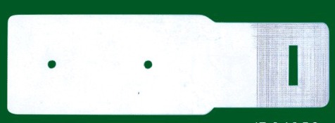 JZ-16158 - Plastic 100x50 mm White, Work Clamp with Secure Clamping, Easy Installation, Precise Alignment