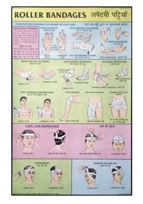 Roller Bandages Charts