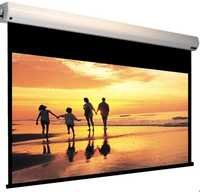 Projector Accessories - Projection Screen 70" X 52" With Tripod Stand, Rexine Material, Lightweight, Durable, Compact Design For Classrooms & Home Theaters