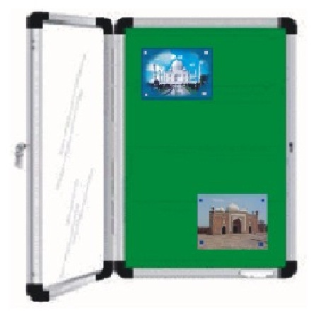 Acrylic Covered Felt Notice Board
