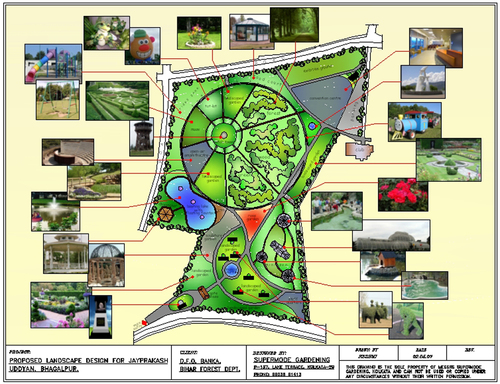 Amusement Park Landscape Planning