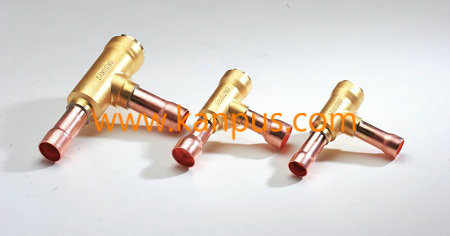 Right Angel Single Check Valve (brass valve refrigeration valve)