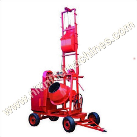 Concrete Mixer Machine With Lift