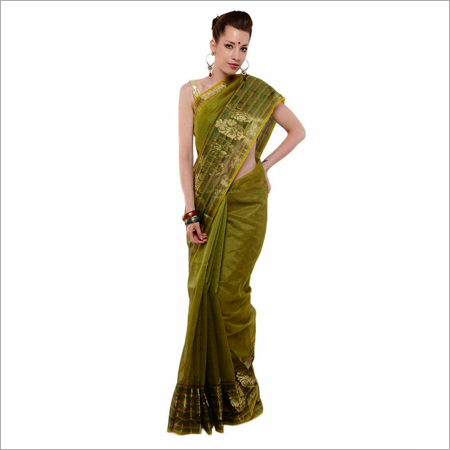 Polycot Saree