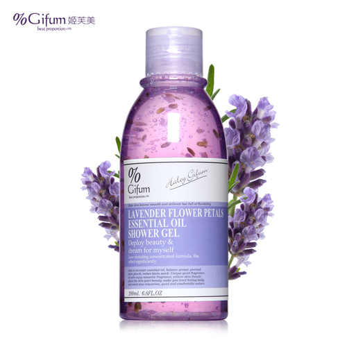 Lavender petals shower gel 250g-Body Care Cosmetic