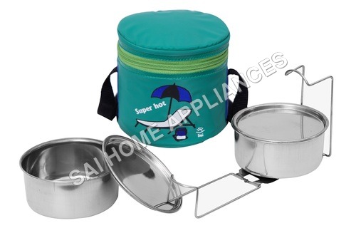 Green And Silver Super Hot 2 Lunch Box