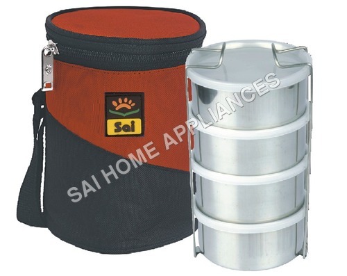 Silver Hot Mania 4 Lunch Box
