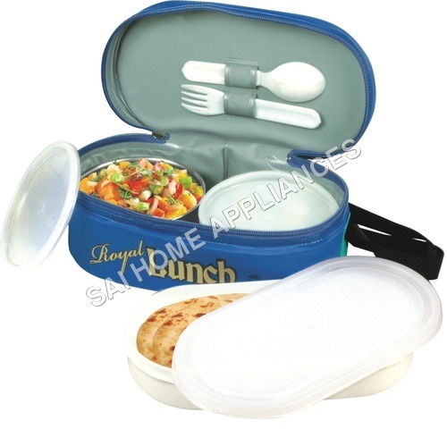 Blue And Silver Royal Lunch Box