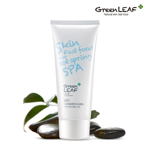 Hot spring moisturizing facial cleanser- Cosmetic