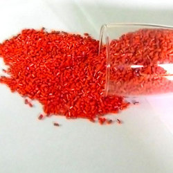 Polycarbonate Red Granules