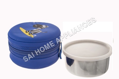Silver Kids Hot Lunch Box