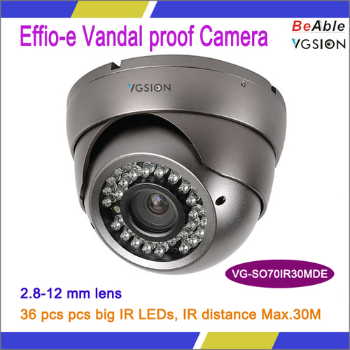 Effio-e 700 TVL Vandal proof Dome Camera
