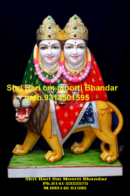 Carving Chamunda Mata Statue