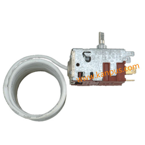 Danfoss type refrigerator thermostat 077B2027 (freezer thermostat, HVAC/R parts)