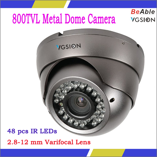 800TVL 2.8-12 mm Varifocal Lens CCD Camera	