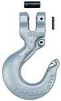 Crosby A1339 Grade 1 - Alloy Steel, Sizes 6MM-16MM, Zinc Plated | Grade 100 Clevis Sling Hook, Safety Factor 5:1