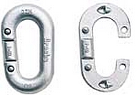 Crosby G334 1/2" Pear Shape Missing Link - Alloy Steel, 0.48 lb, Strong Connection, Durable Material