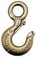 Crosby S320AN Alloy Eye Hoist Hook - Alloy Steel, 15t/22t Load Capacity, Durable Reliable Design