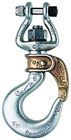 Crosby / Bullard BL-E 3E Universal Clevis 1.4t Pin-Lok Golden Gate Hook - Alloy Steel, Zinc Plated, 1.8 lb, Safe Lifting, Durable Design, Reliable Connection