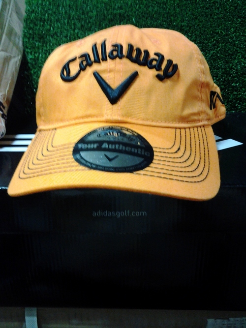 CALLAWAY GOLF - Polyester, One Size, Orange | Adjustable Closure, Sun Protection, Moisture-Wicking, Comfortable Fit