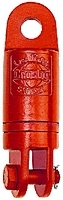 Crosby 3t Jaw & Hook Swivel - Forged Steel, Red, 3 Ton Capacity | Swivel Action, Secure Grip, Durable Design