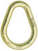 Crosby A341 1" Alloy Pear Shape Link - Alloy Steel, 1 Inch, Zinc Plated | High Strength, Durable, Reliable Lifting