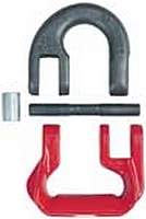 Crosby S237 12.5t Sling Saver High Performance Sling Connector - Alloy Steel, 8.6 lb, Powder Coated Finish, 5:1 Safety Factor