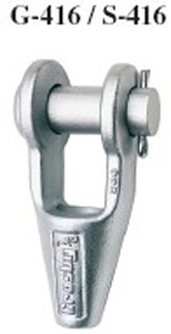 Crosby G416 1" Open Spelter Socket Galvanized - Galvanized Steel, 1 Inch, Durable, Corrosion Resistant, Versatile