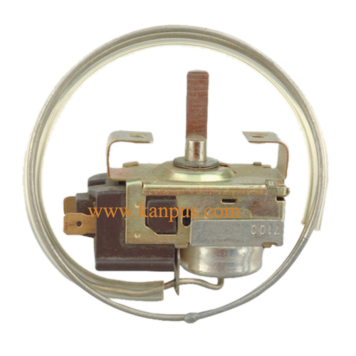 GE Style Refrigerator Thermostat - Metal, Plastic, 120V, 10A | Temperature Control, Reliable Operation, Easy Installation