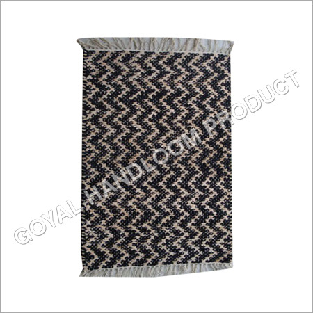 Cotton chindi Zik-Zak rug