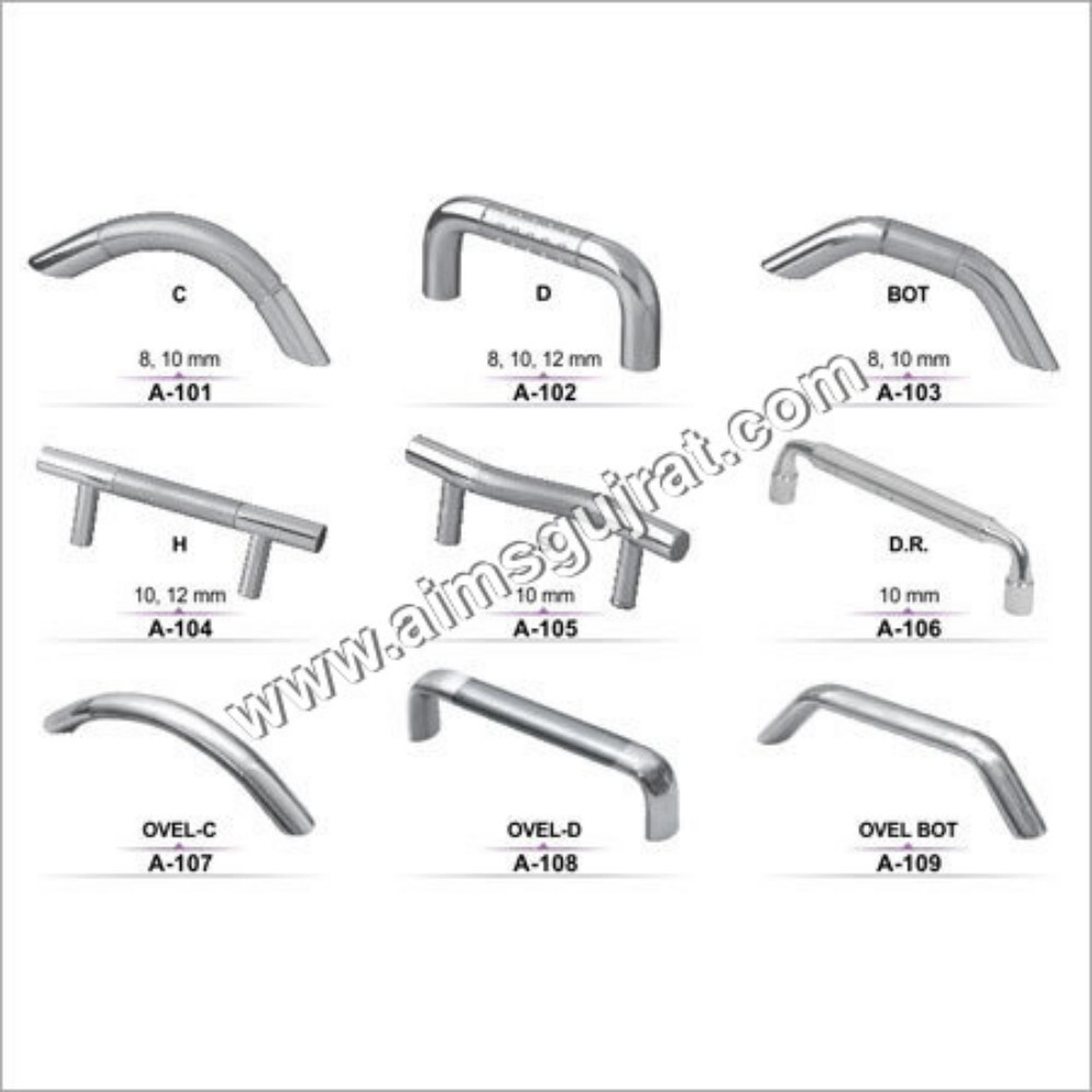 Stainless Steel Cabinet Handles - Color: Silver