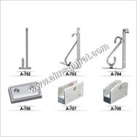 Ss Glass Corner Accessories - Color: Silver