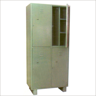 Industrial 4-Locker Cupboards