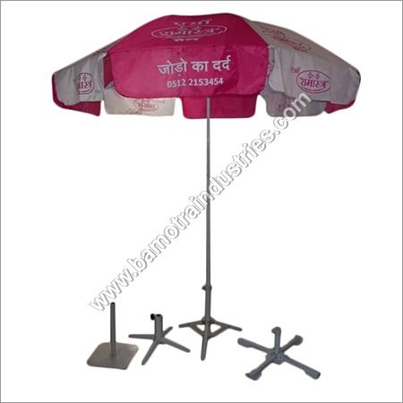 Pink And White Promotional Umbrella