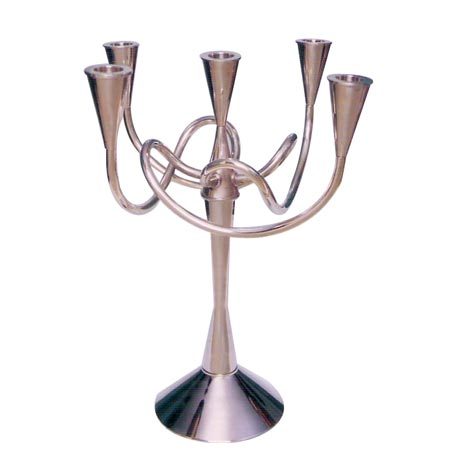 Brass Designer Candle Stand