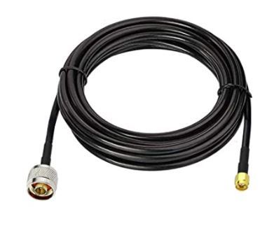 LOW LOSS Coaxial CABLE N MALE TO SMA MALE WITH RG58 L-10 MTR