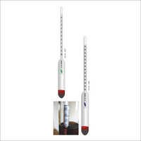 Baume Hydrometer & Twaddle Hydrometer - Glass, Shot & Wax Poised, 20â°c, Double Scale | Accurate 0.001 Gm/ml, Iso Compliant, Durable
