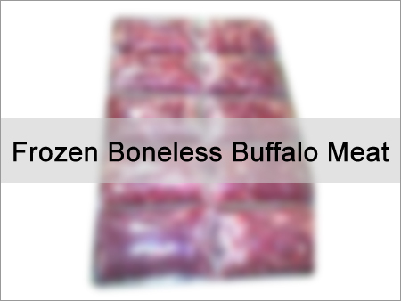 Frozen Boneless Buffalo Meat