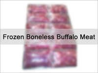 Frozen Boneless Buffalo Meat