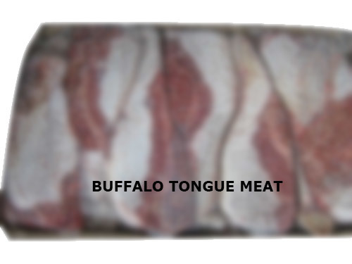 Buffalo Tongue Meat