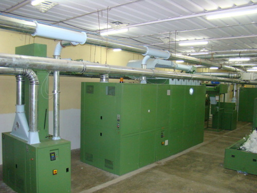 Blow Room Central Waste Collection System