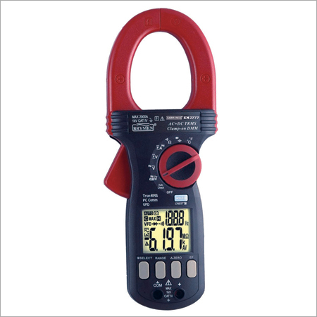 AC / DC TRMS Clamp-On Multimeter with VFD, EF-Dete AC / DC TRMS Clamp-On Multimeter with VFD, EF-Dete