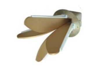 Open Boundary Quad-Ridged Horn Antenna 0.4~6.0GHz