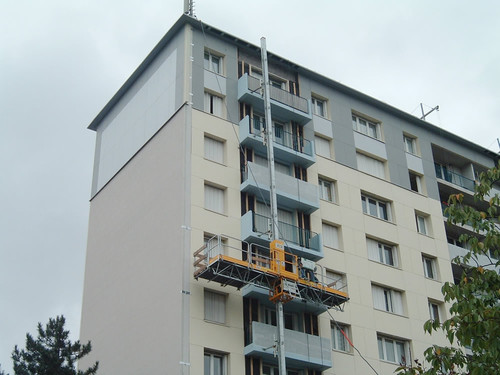 Single Mast Climbing Platform