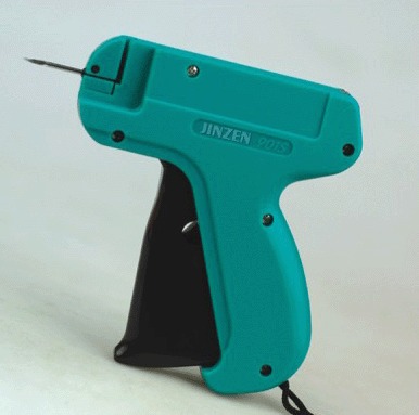 JZ-70510 - Plastic & Metal, 12x6x3 cm, Teal | Durable, Lightweight, Comfortable Grip, Efficient Tagging