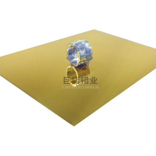 Rose Color Printing Mirror Aluminium Sheets